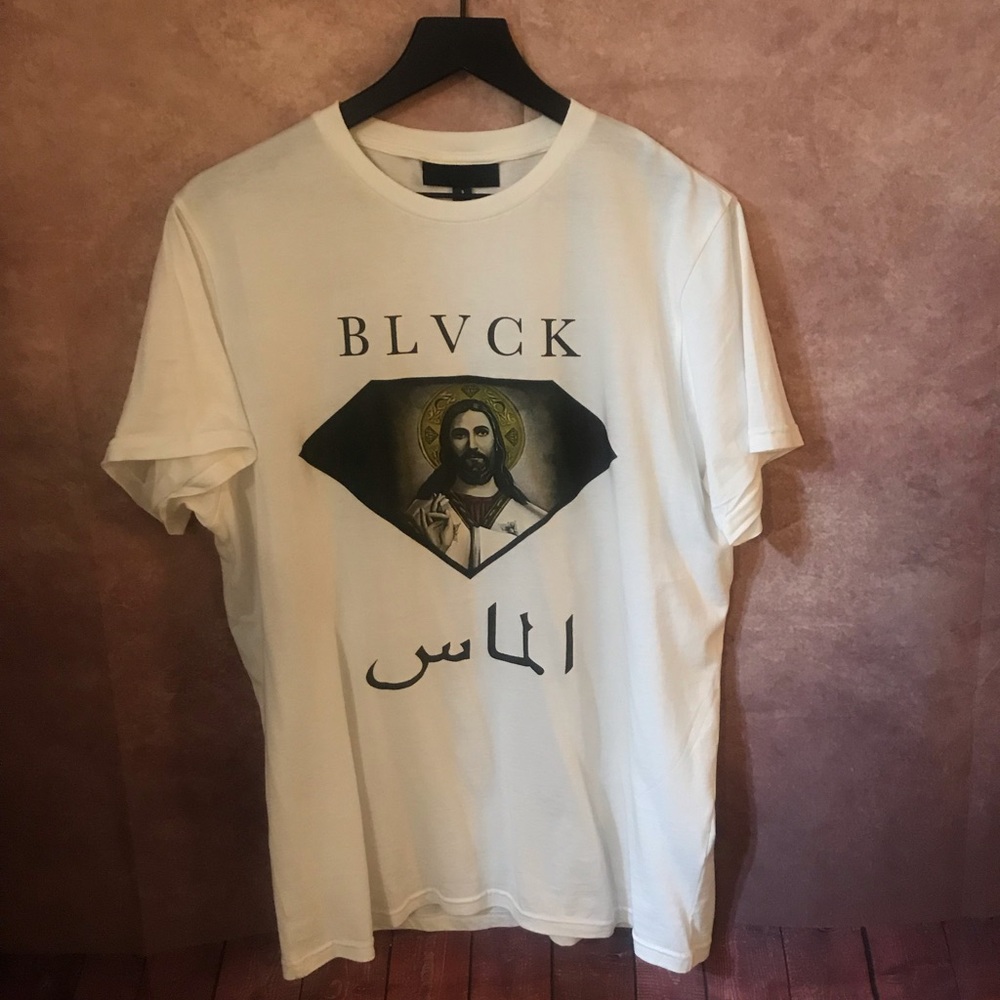 Diamond + Black Scale Colab tee